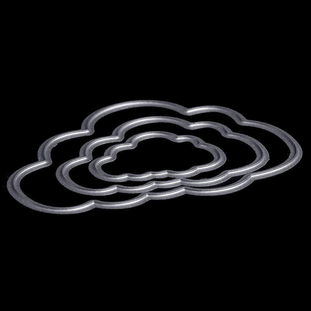 Matrices De Découpe En Métal Avec Cadre Nuage, Bricolage