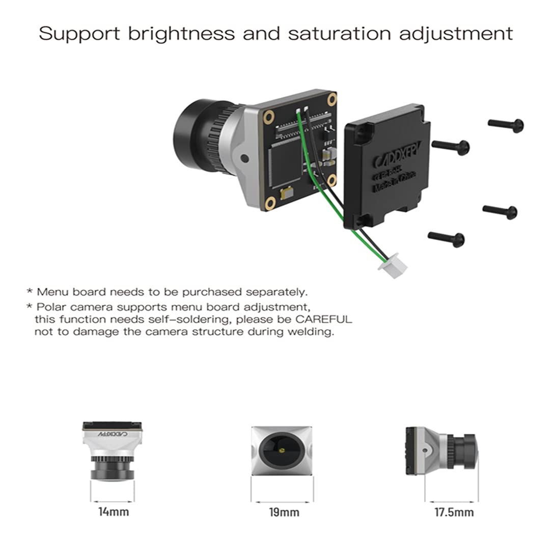 ホビーラジコン Fpv Caddx vista polar Dji air unit Zestaw CADDXFPV Caddx Polar Vista Air Unit DJI Camera Caddx