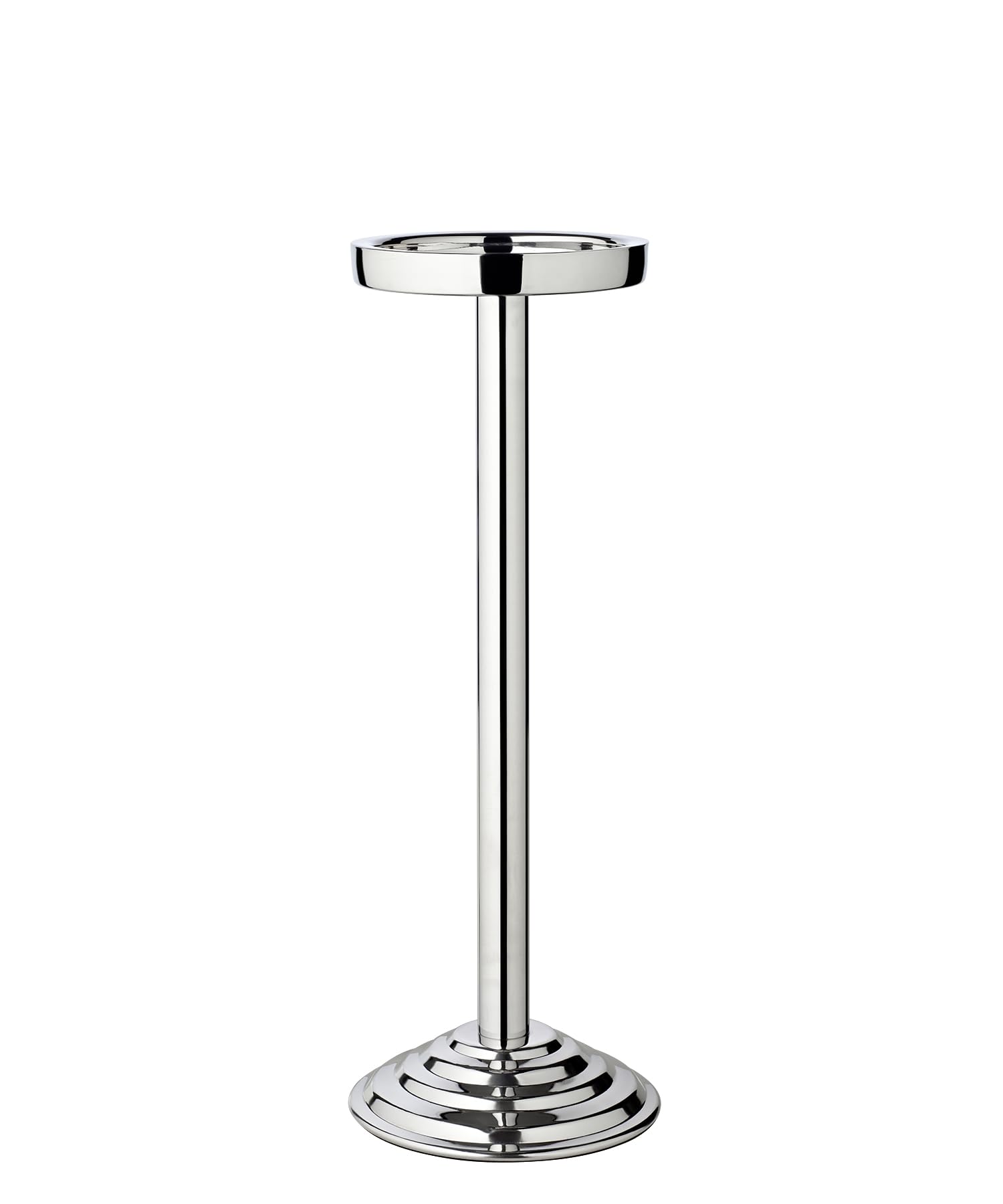 EDZARD Secchiello per vino Maya (H 28 cm, Ø 20 cm), acciaio inox martellato, con manico, per 1 bottiglia – secchiello per bottiglie, secchiello per champagne, secchiello per spumante
