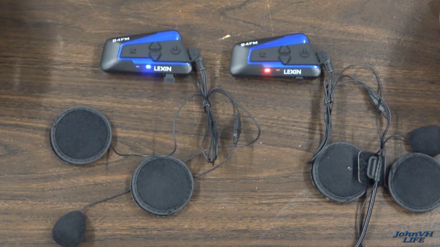 Watch LEXIN B4FM 10 RIDERS Unboxing Motorcycle Bluetooth headset