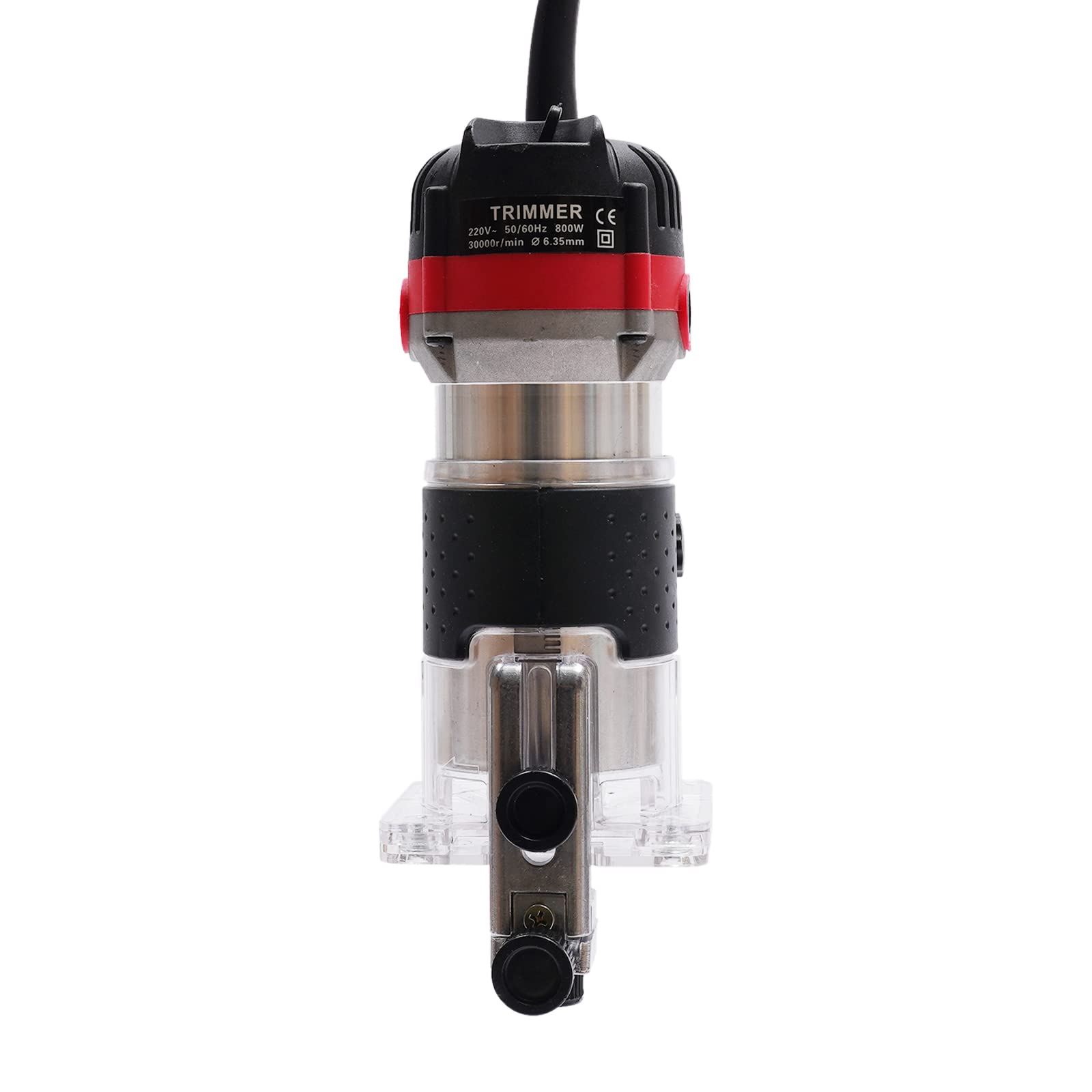 800 W, 1/4 pulgadas, recortadora eléctrica de mano, fresadora para madera, laminadora de madera, 35000 r/min, para cortar madera y taladrar