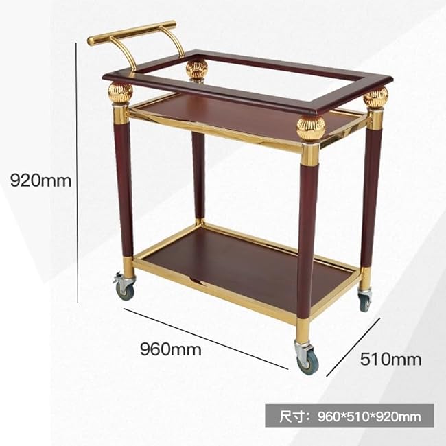 Bar Tables Trolley Rolling Cart Organizer Headboards Utility Kitchen Trolley Serving Metal Outdoor Hotel Furniture-Iu5ecRbd