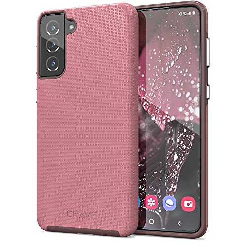 Image of Crave for Galaxy S21 Plus Case, Shockproof Protection Dual Layer Case for Samsung Galaxy S21 Plus, S21+ 5G (6.7 inch) - Berry