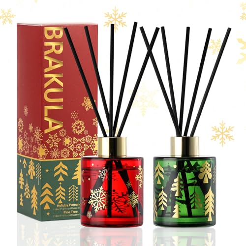 Difusor de varillas Brakula diseño Navidad 2 aromas miniatura 1