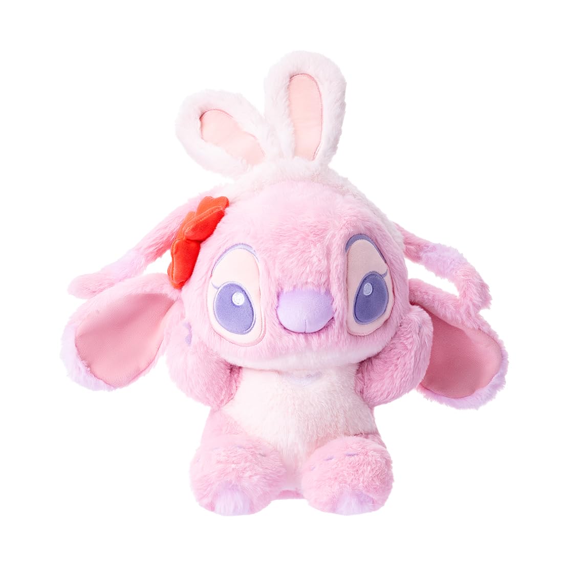 Amazon.com: MINISO Disney Angel Stitch Stuffed Animals, 11'' Pink
