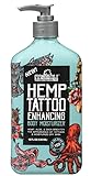 Malibu Hemp Tan Tattoo Enhancing Body All Day Moisturizing Lotion, 12 fl. oz.