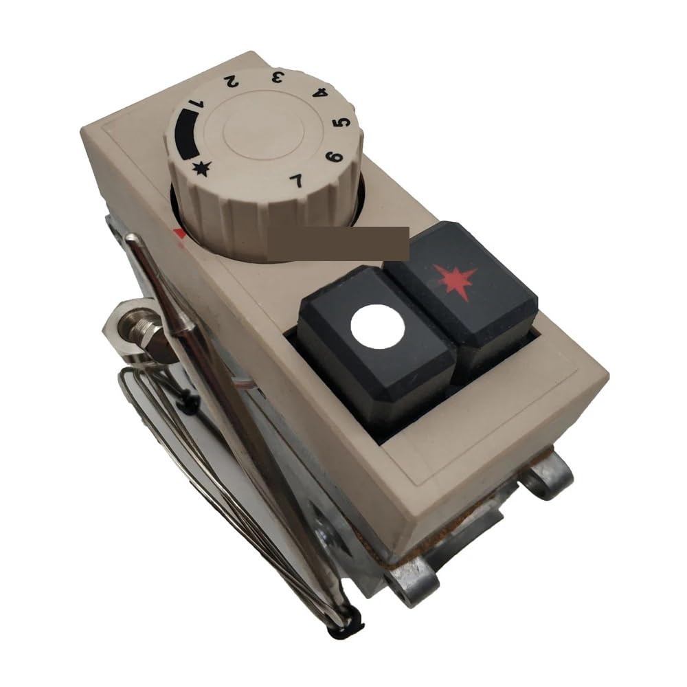 Para termostato Control de temperatura modelo 710 para Gas/LPG comercial Wok vapor horno freidora 120-200 grados termostático(2 Thermostatic Valve)