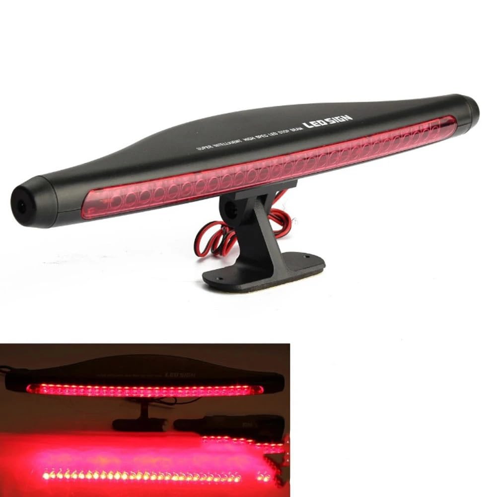 Dritte Bremsleuchte Universal – 28 LED-Perlen, Rot, 12V, Wasserdicht, Mit Doppelseitigem Klebeband & Schrauben, Für Auto, SUV, LKW, Anhänger Dritte Bremsleuchte Universal – 28 LED-Perlen, Rot, 12V, Wasserdicht, Mit Doppelseitigem Klebeband & Schrauben, Für Auto, SUV, LKW, Anhänger