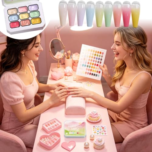 Gels para uñas pegamento gradiente para esculpir sin manchas en salón 2