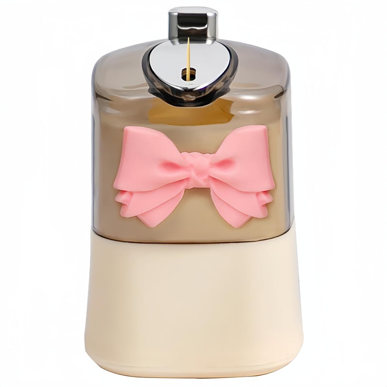 Toothpick Holder, Toothpick Dispenser, Pop-up Automatic Toothpick Dispenser, Automatic Toothpick Dispenser for Kitchen, Restaurant, Hotel(Bow Tie)