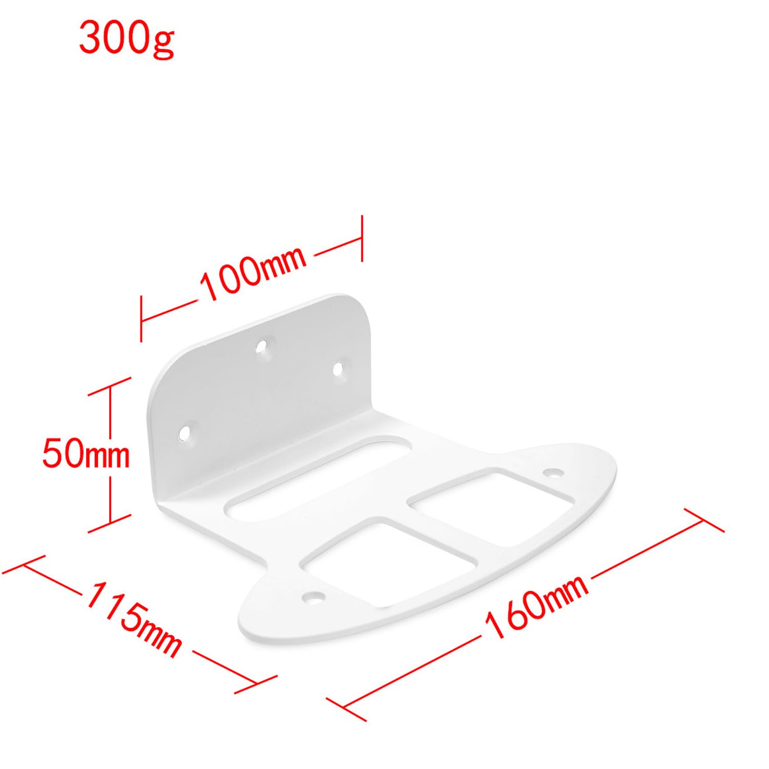 Supporto da parete compatibile con NETGEAR RBK752/RBK853/RBK753/RBK853, supporto da parete Netgear RBK752/RBK853/RBK753/RBK853, supporto in metallo, accessorio per rack (bianco), 2 pezzi