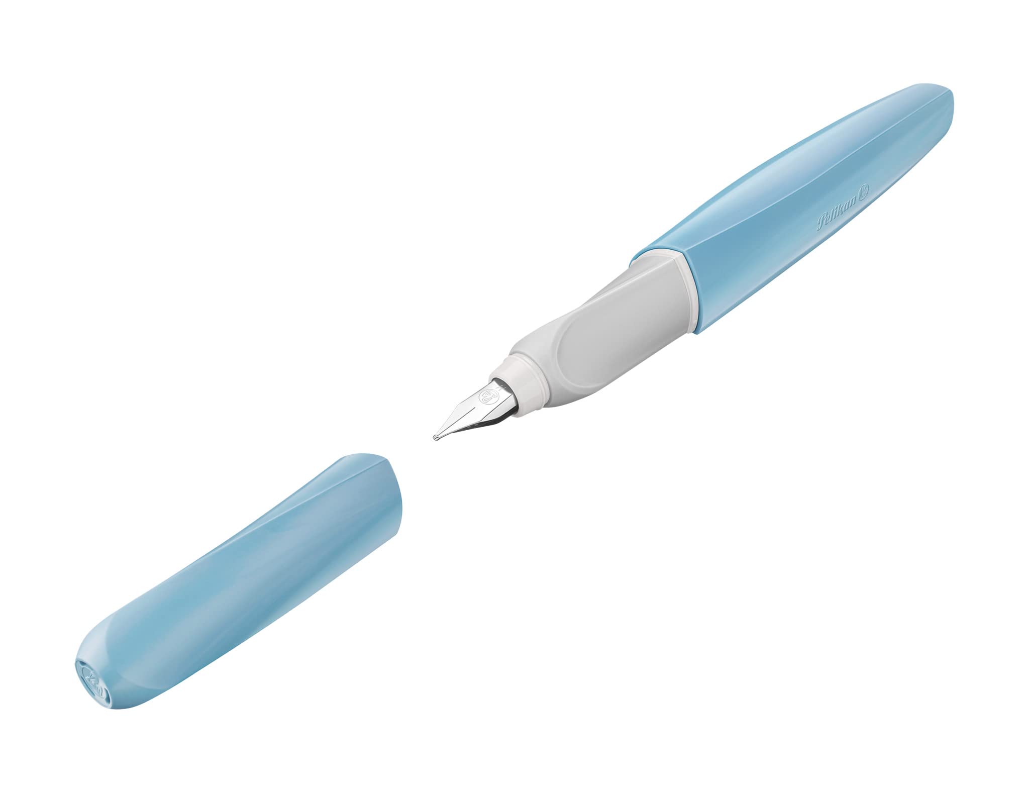 Pelikan Twist® eco Füller für Rechts- und Linkshänder, Display mit 15 Stück, Feder M, farbig sortiert