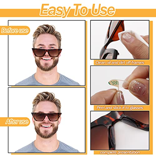 image for TOODOO 18 Pairs Eyeglasses Nose Pads Adhesive Silicone Glasses Replace