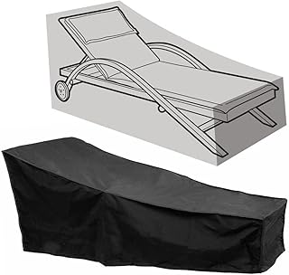 Cabilock 1 Peça Capas De Cadeira Para Móveis De Exterior Capas De Cadeiras Pretas Capas De Empilhamento De Cadeiras Capas De Móveis Pretos Capas De Jardim Capas De Cadeiras De Convés Capas