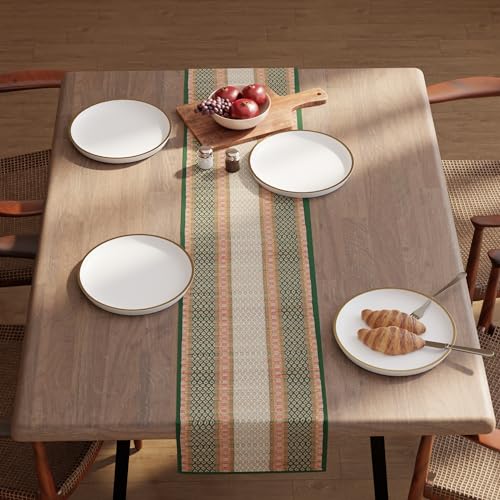 Image of Encasa XO Dining Table Runner 4 Seater, Handcrafted Madurkathi River Grass
