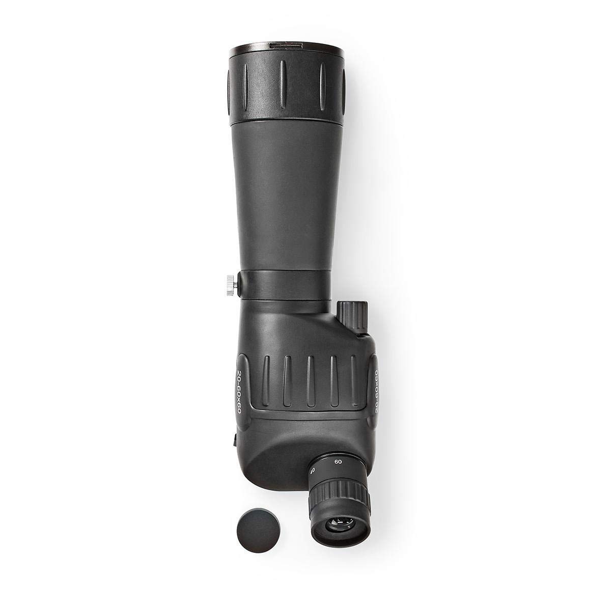 Scope Spotting | Range di ingrandimento: 20-60 | Diametro della lente dell'obiettivo: 60 mm | Campo visivo: 38 m | Correzione diottrica | Borsa da viaggio inclusa | Nero