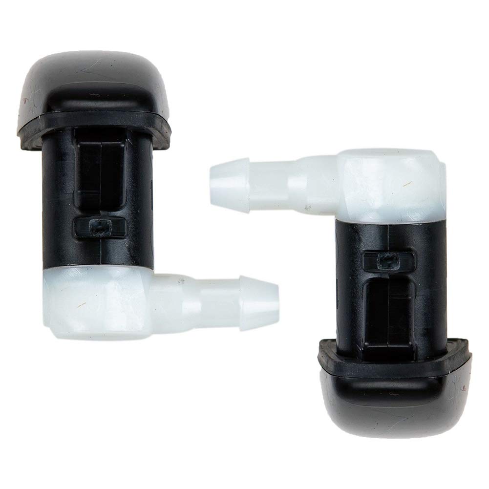 2Pcs Windshield Washer Nozzles Wiper Spray Kit compatible for 2013-2016 Dodge Dart # 68081370AB