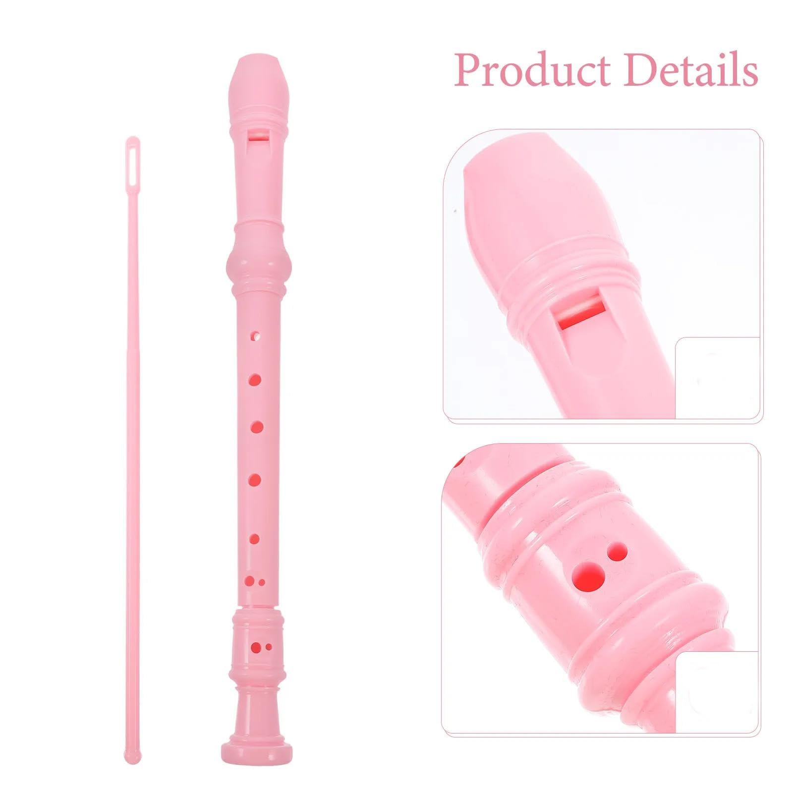 1 Ensemble D'instruments De Flûte À Bec Soprano Conçus Spécifiquement Pour Les Débutants : Simples Et Amusants Jouer Flûte À Bec Professionnelle