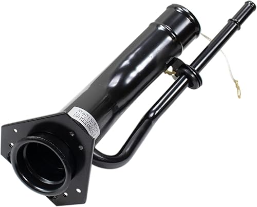 Vista 19 de TRQ Cuello de llenado de depósito de combustible negro compatible con Toyota Sienna 2004-2010