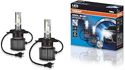 KIT LED H4 66204CW COOL BLUE INTENSE 27/27W 12V 2 ANOS DE GARANTIA OSRAM