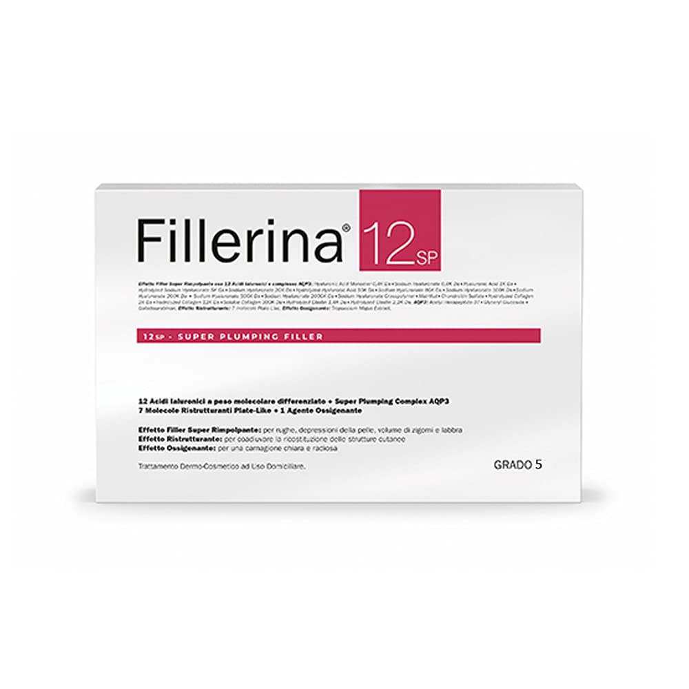 Labo Fillerina 12 SP Super Plumping Filler Trattamento Viso Gel Filler Super Rimpolpante + Velo Nutriente Grado 5