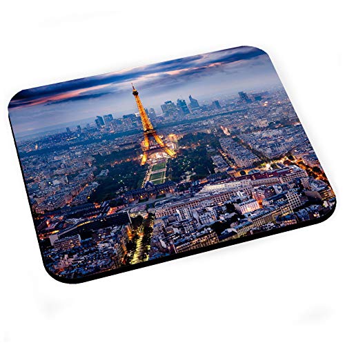 Fabulous Tapis de Souris Paris Tour Eiffel Ville Monument France Nuit Lumieres