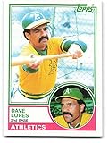 1983 Topps #365 Davey Lopes NM Near Mint Oakland Athletics Baseball