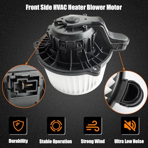 Image of 75867 HVAC Heater Blower Motor Fit for Hyundai Elantra 2018-2020 Santa Fe 2010-2018 Santa Fe Sport 2013-2018, for Kia Cadenza Optima Sedona Sorento AC Heater Blower Motor Fan Replace# 700258, SK700258