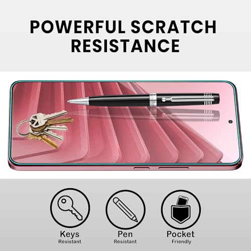 Image of ArmourPro Military Grade Gorilla Tempered Glass Compatible For Redmi Note 14 SE (6.67 Inch) With Easy Installation Kit for Smartphone| Edge To Edge Coverage | Black, Pack of 2