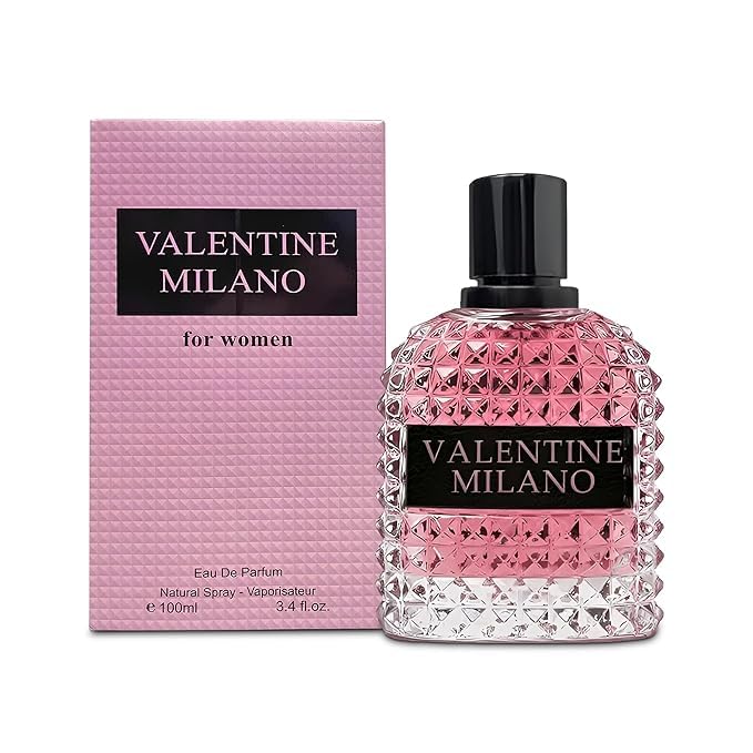 Viaan Krishna VALENTINE MILANO Women Perfume 100ml Eau de Parfum Spray for Women with Vanilla Jasmine Bergamot Notes