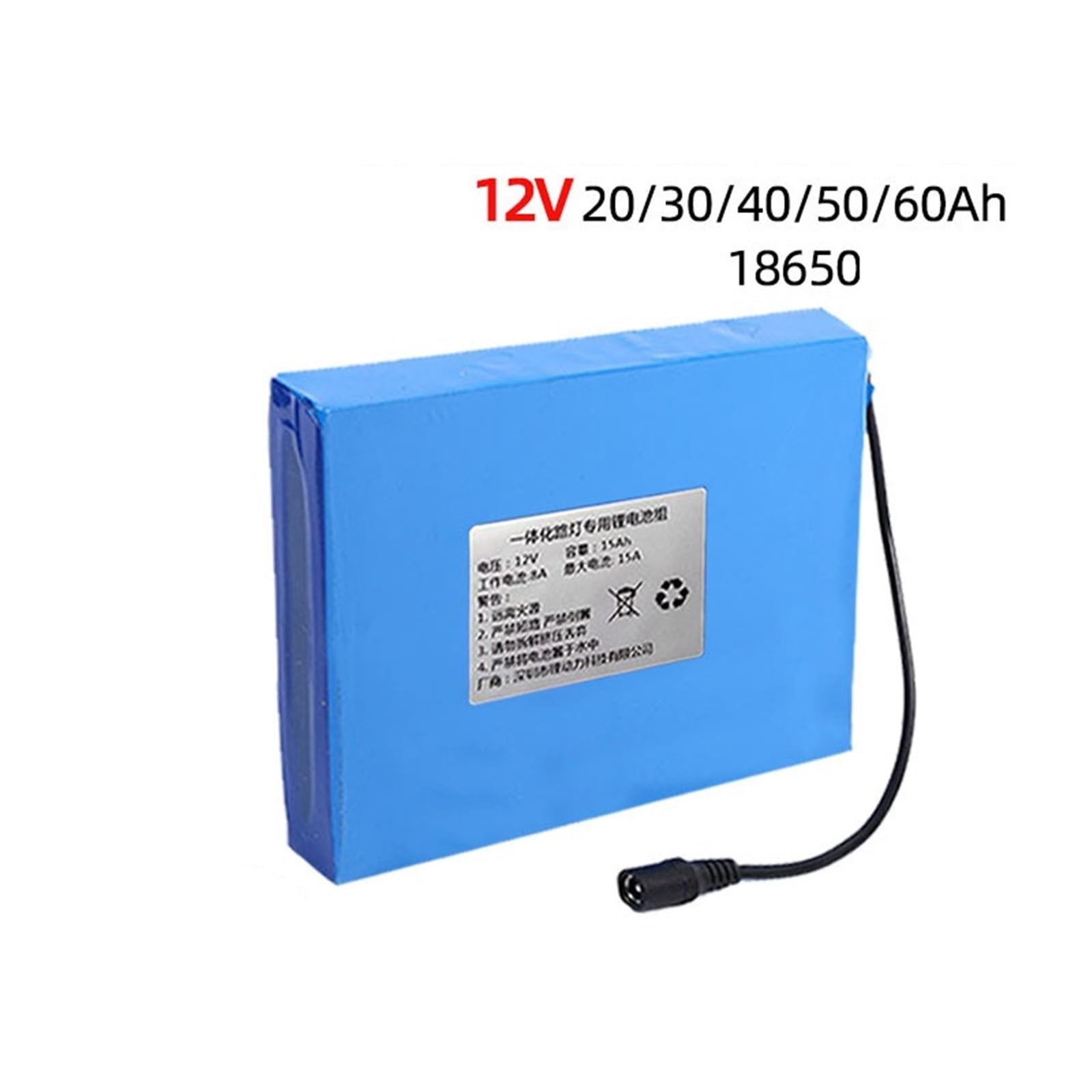 Batterie au lithium 18650 for outils électriques à cellules solaires et batteries ternaires(12V15AH)