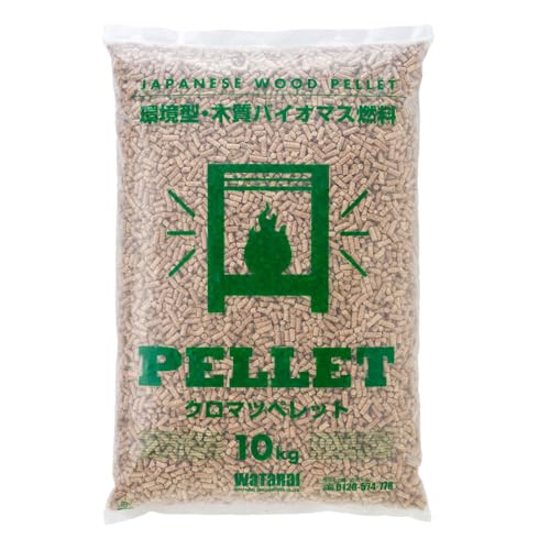 庄内の木質ペレット 20kg 10kg×2袋( クロマツ ) ストーブ 燃料 着火剤 キャンプ 焚火 猫砂 ペットのトイレ ペレット 人気