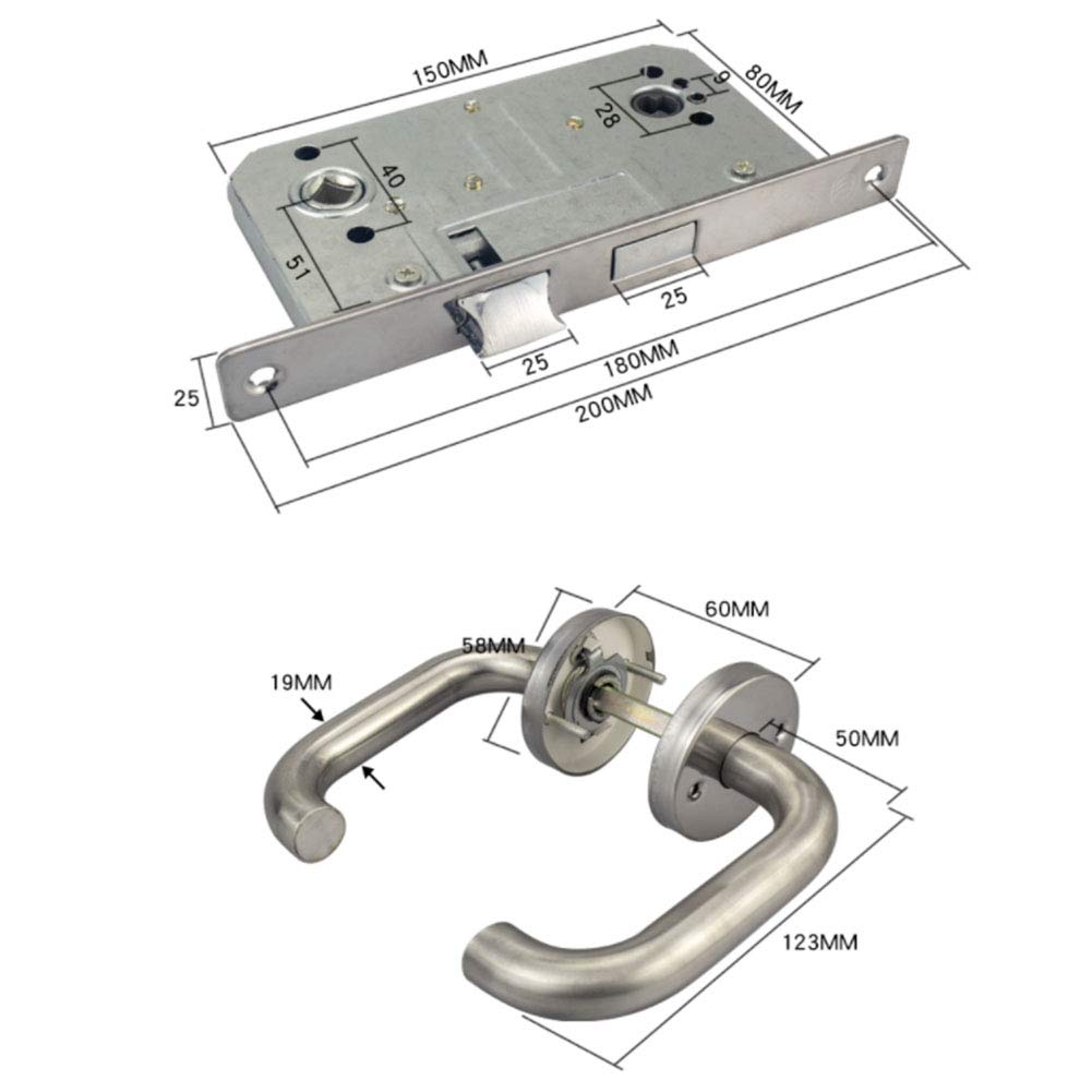 Fauhapyway Türschloss-Zylinder Für KIA Rio 2012-2017 - Fahrerseite Mit Schlüssel