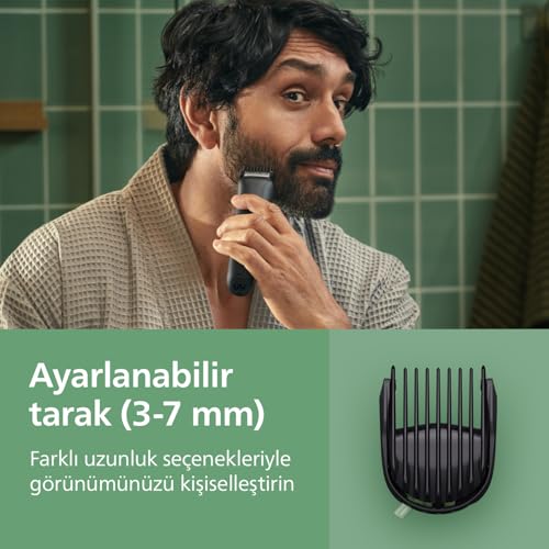 Image of Philips Multigroom 3000 Series All-in-one 9-Piece Trimmer - Shaver and Hair Clipper for Face, Head & Body, Self-Sharpening, Skin-Friendly Blades, 12 Length Settings, Model MG3946 /15