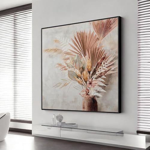 Peinture murale fleurs sauvages aquarelles, affiche toile de luxe