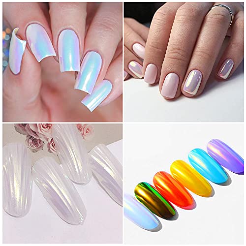 Evpct JMH6002 2Pcs Mermaid Chrome Nail Powder thumb #3