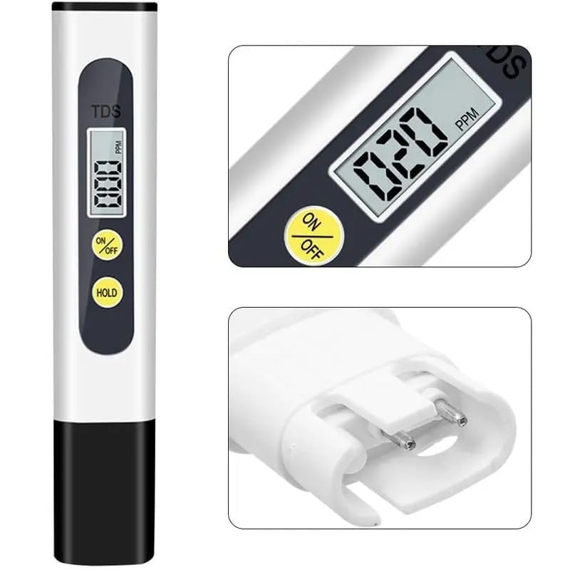 Aquasense TDS Meter for Water Testing - Measure Purity & Quality with Precision | Digital Display | Essential Tool for Drinking Water, Swimming Pools, Aquarium, Hydroponics