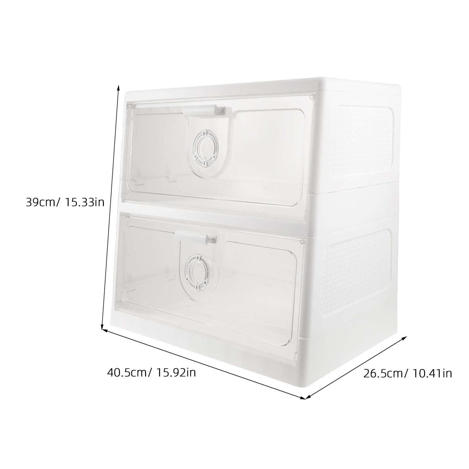 Scatola per Pane in Plastica a Doppio Strato con Timer, Conservazione Freschezza e Visibilità Totale, Organizer per Alimenti da Cucina per Uso Casalingo