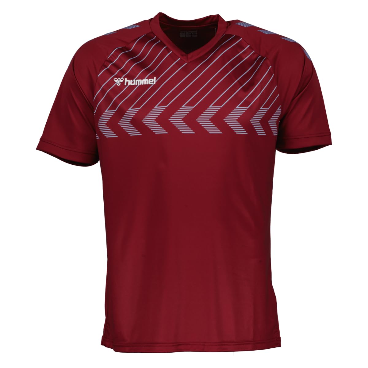 Hummel Unisex Maroon Elite Poly Jersey,