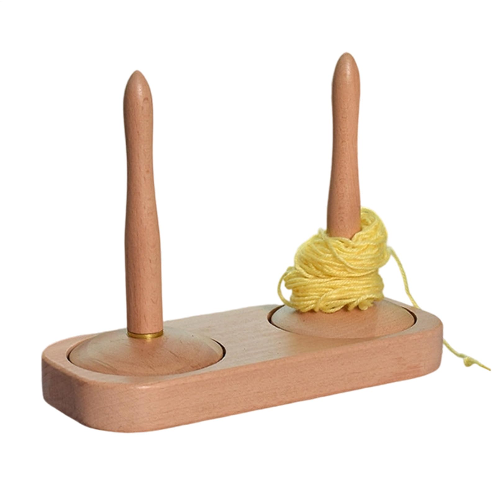 Portatore Di Filati - Strumento per Filati per Ricamo,Porta Multifunzionale in Legno per Casa Laboratorio Hobby Tessitura Maglia Uncinetto Artigianato - per Casa Studio Hobby Lavoro a Domicilio