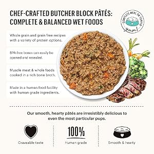 The Sincere Kitchen Butcher Block Pâté: Selection Pack Canine Meals, 10.5 oz (Pack of three) The Sincere Kitchen Butcher Block Pâté: Selection Pack Canine Meals, 10.5 oz (Pack of three)