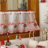Kurze Vorhänge sind ideal für Küchen, Cafés, Balkone, Schranktüren, Waschküchen, Bistros, Schaufenster, Schlafsäle usw.