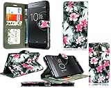 Hecho de piel sintética de buena calidad, fácil acceso a la parte superior y botones laterales.