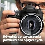 Zeiss Spray do okularów o pojemności 30 ml wraz ze ściereczką z mikrofibry do delikatnego i dokładnego czyszczenia szkieł okularów – bez alkoholu