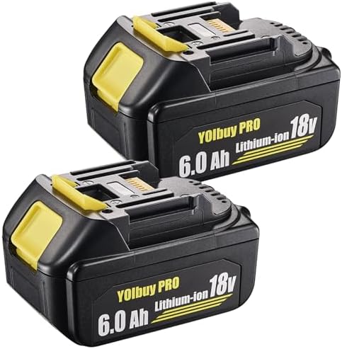 （22:30時点） YOIbuy PRO 18V リチウムイオンバッテリー 6.0Ah実容量 MKT 18V互換 全保護基板 最大放電電流60A 国内正規品 BL1860B (2)