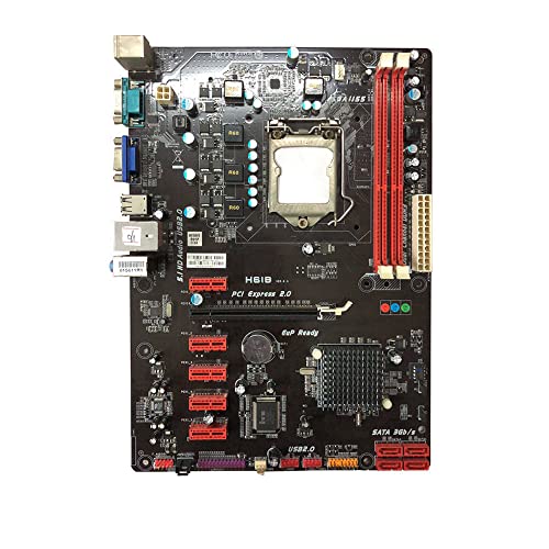 PC Motherboard For BIOSTAR H61B DDR3 1155 H61 Integrated luxury Support 6 Cards Fully Tested