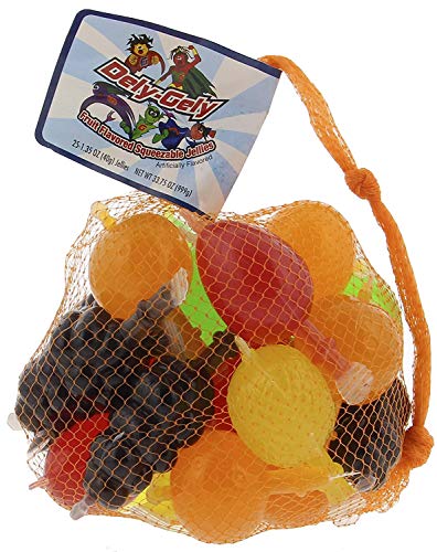 Dely-Gely Fruit Jelly Candy BULK 25 Pcs miniatura 1