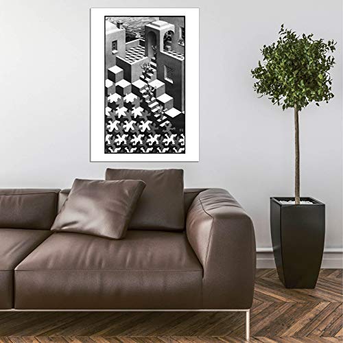 Affiche M C Escher Cycle papier semi-brillant haute fidelite visuelle sans reflet - 5