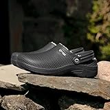 Lakeland Active Men's Fleece-Lined Dockray Clogs - Black - 11 - Image 2