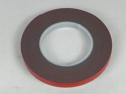 AR Double Sided V.h.b Tape/Acrylic Tape Premium Grade 0.8 mm Thick 8mm width 10 meter length Pack of 2-image-48